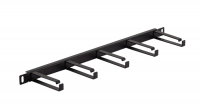 Cabeus JB08-0,5U-BK Кабельный органайзер горизонтальный 19