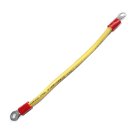 Cabeus GrW-10-300 Провод заземления медный гибкий 10 мм2, 0,30 м, с наконечниками