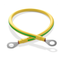 Cabeus GrW-6-200 Провод заземления медный желто-зеленый, кольцо-кольцо 0.2м, сечениеВ В 6 мм2 (без крепежа)