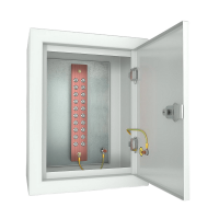 Cabeus CGB-ЯГЗШ-20-8.60 Ящик ГЗШ 20 подключений, 8х60 мм (ВхШхГ 400х310х220 мм), 1320А, IP31, цвет серый Ral 7035