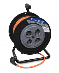 Cabeus EC-C-2.2-30 Удлинитель ПВС 2200 Вт 30м на катушке (б/з)