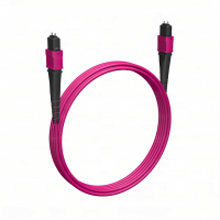 Cabeus FOP-50-OM4-12-MPO(M)-12-MPO(M)-B-1m Кабельная сборка MPO(M) -MPO(M)-12 волокон 50/125 OM4, 1 m, полярность В