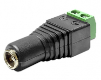 Amatek AVC-DC-FT - разъем питания гнездо 2,1х5,5 с клеммной колодкой под винт