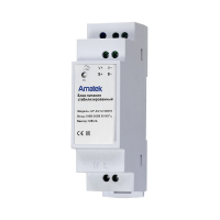 Amatek AP-DU12/20DIN - блок питания 12В / 2А резервированный, стабилизированный