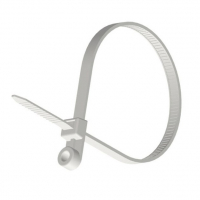 Amatek AK-NCTS-W4.0*150 - Хомут-стяжка кабельная нейлоновая 150 x 4,0 мм с отверстием