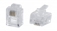 Cabeus 6P4C Телефонный коннектор RJ-11