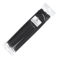 Cabeus GTOUT-370 Стяжка нейлоновая неоткрывающаяся, безгалогенная (halogen free), 370x3.6мм, черная, outdoor (для использования от -40 до +85 C), устойчивая к UV, (100 шт)