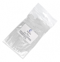 Cabeus GTM-110 Стяжка нейлоновая неоткрывающаяся, безгалогенная (halogen free), 110x2.5мм, с площадкой для маркера (100 шт)