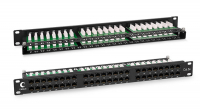Cabeus PLHD-48-Cat.5e-Dual IDC-1U Патч-панель высокой плотности 19