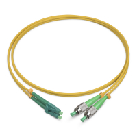 Cabeus FOP(d)-9-FC/APC-LC/APC-3m Шнур оптический duplex FC/APC-LC/APC 9/125 sm 3м LSZH