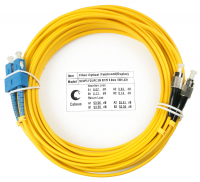Cabeus FOP(d)-9-SC-FC-15m Шнур оптический duplex SC-FC 9/125 sm 15м LSZH