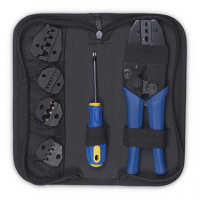 Cabeus HT-TK-04 Набор инструментов ( инструмент обжимной для кабельных наконечников, отвертка, сменныеВ В насадки 5 шт.В В )