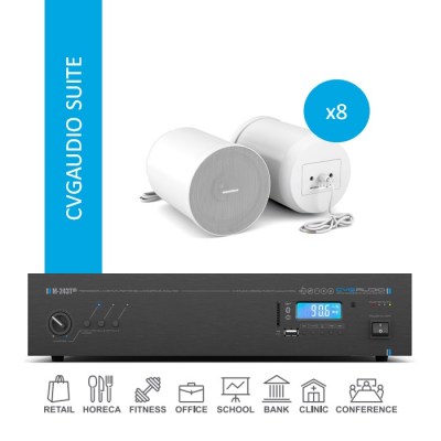 CVGaudio SUITE/W/200 Комплект звукового оборудования для озвучивания помещений площадью до 200 м2