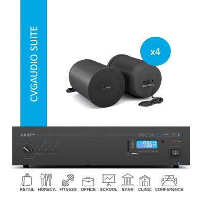 CVGaudio SUITE/BL/100 Комплект звукового оборудования для озвучивания помещений площадью до 100 м2