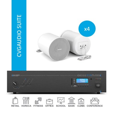 CVGaudio SUITE/W/100 Комплект звукового оборудования для озвучивания помещений площадью до 100 м2