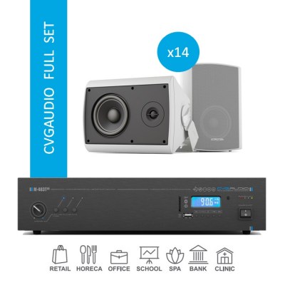 CVGaudio FULL SET/W/350 Комплект звукового оборудования для озвучивания помещений площадью до 350 м2