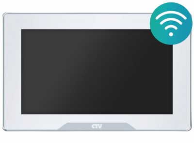 CTV-M5701 (черный) Монитор видеодомофона с Wi-Fi