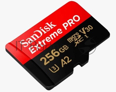 SanDisk Карта памяти Sandisk Extreme Pro microSDXC 256Gb + SD Adapter + Rescue Pro Deluxe 200MB/s