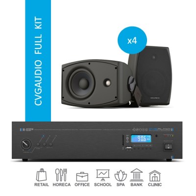 CVGaudio FULL KIT/BL/100 Комплект звукового оборудования для озвучивания помещений площадью до 100 м2