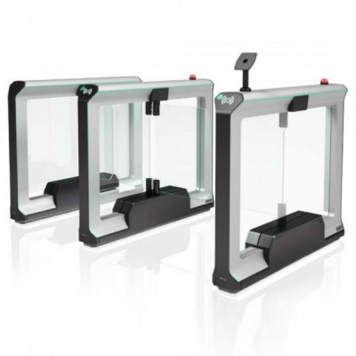 Распашной турникет Magnetic mWing створками 900 мм, двухпроходной