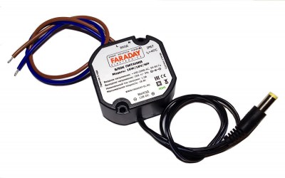 Faraday 18W/18V/WP Блок питания в пластиковом корпусе