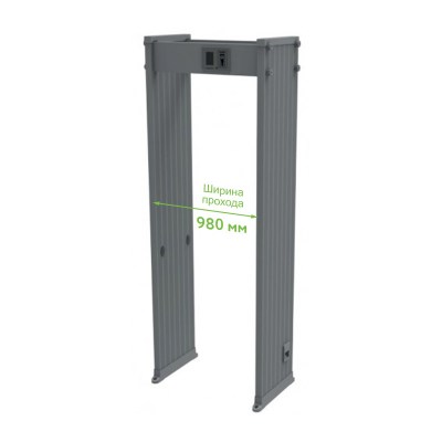 ZKTeco Арочный металлодетектор с детекцией драгоценных металлов AMD-1800 Pro (1000 мм)