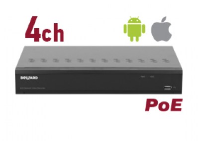 Beward RK0104-P IP видеорегистратор для IP камер