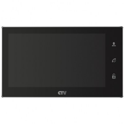 CTV-M4705AHD VZ черный HD видеодомофон с записью