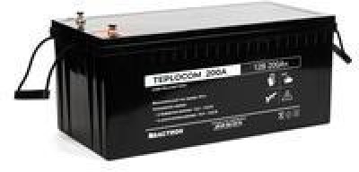 АКБ TEPLOCOM 200Ач
Герметичный свинцово-кислотный
необслуживаемый AGM АКБ 12В 200Ач