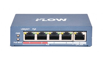 i-Flow F-SW-EU205POE-V Сетевой POE коммутатор для видеонаблюдения