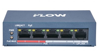 i-Flow F-SW-EU205POE-V/L Сетевой POE коммутатор для видеонаблюдения
