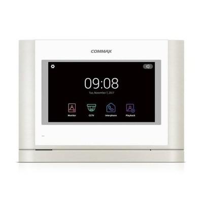 CDV-704MA/XL (AHD) Белый Цветной видеодомофон с программным детектором движения