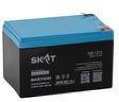 SKAT SB 1212 АКБ
свинцово-кислотная тип AGM 12V 12Ач Iзар.3,6 А, ножевые клеммы