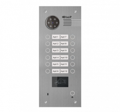 Bas IP BA-012B (E/M) Панель IP на 12 офисов / квартир