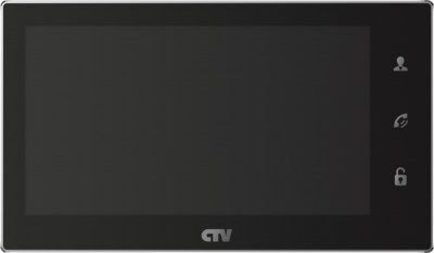 CTV-M4707IP VZ Черный WIFI HD домофон (подключается к телефону)