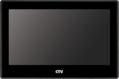 CTV-M4704AHD черный Домофон CTV (Поддержка форматов AHD (720P, 1080P)