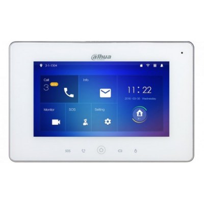 Dahua VTH5221DW (БЕЛЫЙ) WIFI домофон для IP систем