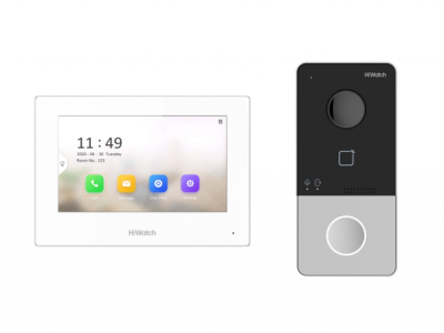 Hiwatch DS-D100IKWF(B) Комплект видеодомофона