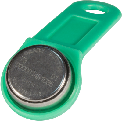 DS1990A-iButton-TS-зелёный