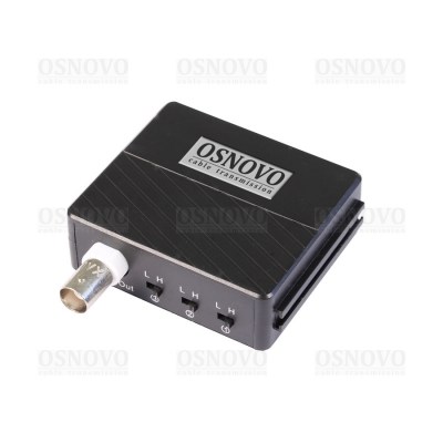 RA-H Активный приёмник HDCVI/HDTVI/AHD/CVBS по витой паре до 700м (720p) и до 550м (1080p) (в паре с активным передатчиком TA-H). Полоса пропускания видеосигнала 205МГц. Защита от помех. Встроенная грозозащита. Питание DC12V(0,035A). Без БП. Размеры (ШxВ