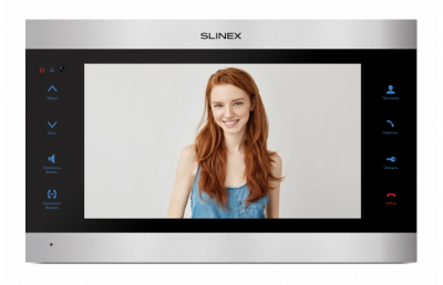 Slinex SL-10IPTHD-SB (XL) Silver-Black Цветной видеодомофон