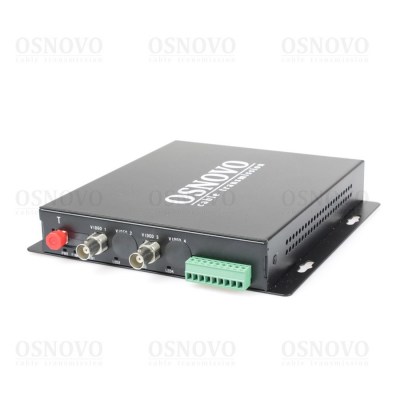 TA-H22-15F Оптический передатчик 2 каналов видео HDCVI/HDTVI/AHD/CVBS и 1 двунаправленного канала управления (RS485/полудуплекс) по одномодовому оптоволокну до 20км. Максимальное разрешение 2560x1920. Рабочие длины волн WDM: 1310нм/1550нм. Вх. - BNCх2/Ро