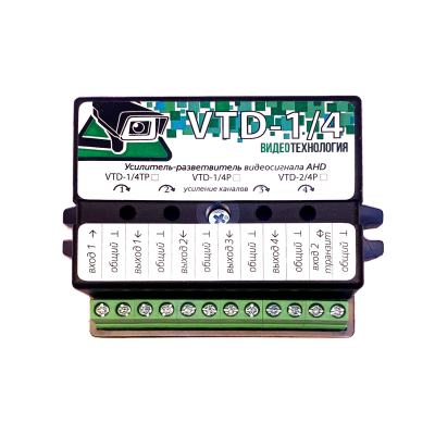 VTD-1/4TP 2.0 делитель видеосигнала