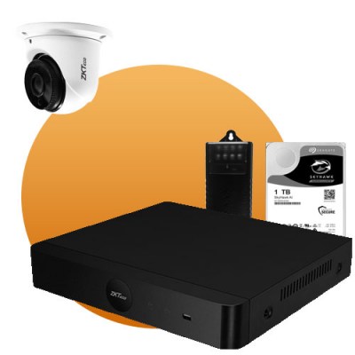 Комплект с камерой видеонаблюдения