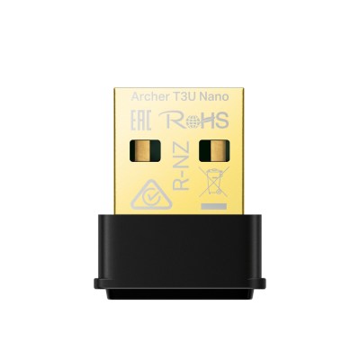 TP-Link Archer T3U Nano – AC1300 Двухдиапазонный компактный Wi-Fi USB-адаптер