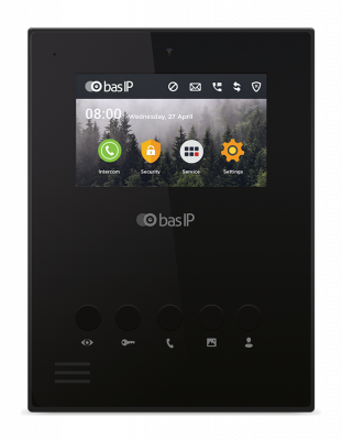 Bas IP AU-04LA/B (Черный) видео монитор 4 дюйма