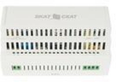 SKAT-12-8.0-DIN (SKAT
ИБП-12/8-DIN) источник питания 12В 8А пластиковый корпус под DIN рейку 35 мм