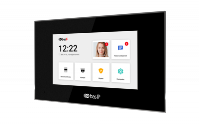 Bas IP AQ-07LL (Черный) Монитор IP домофона