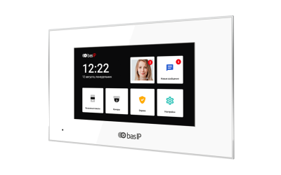 Bas IP AQ-07LL (Белый) Монитор IP домофона