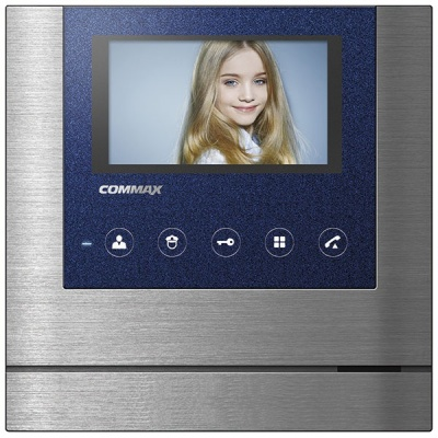 Commax CDV-43M-Metalo (синий) Цветной видеодомофон